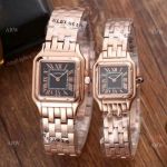 Copy Cartier Panthere Limited Edition Watches All Rose Gold Roman Dial_th.jpg